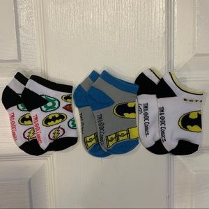 Three Pack of Baby Toddler Superhero Socks!